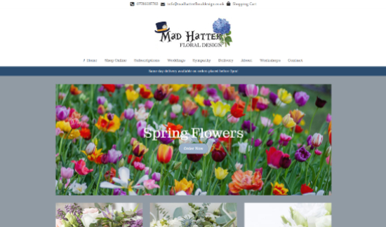 Mad Hatter Floral Design