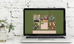 Floristry website trends for 2022